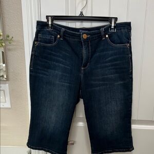 Bandolino Dark Blue Denim Shorts
